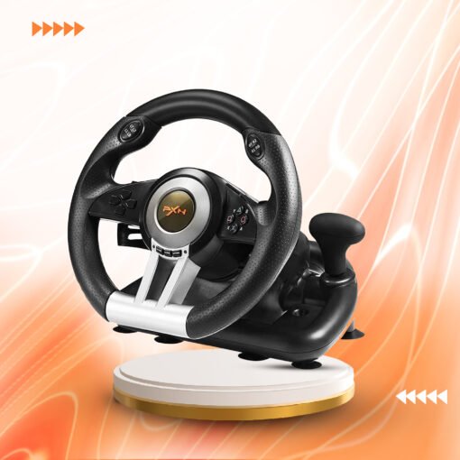 ⁦عجلة قيادة للألعاب PXN Steering Wheel V3 PRO⁩ - الصورة ⁦4⁩