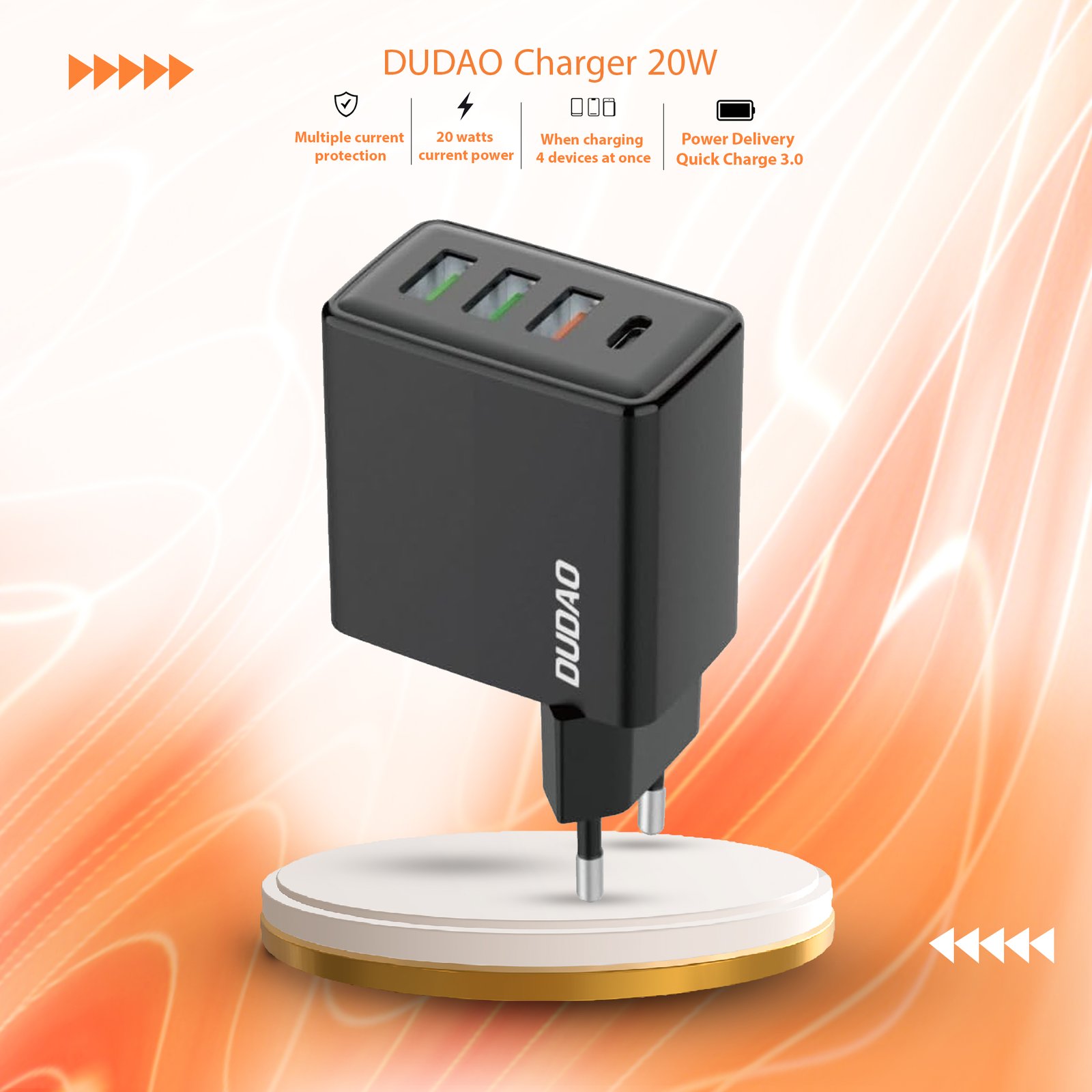 DUDAO Charger 20W