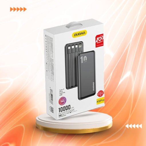 DUDAO K6Pro Power Bank 10000mAh