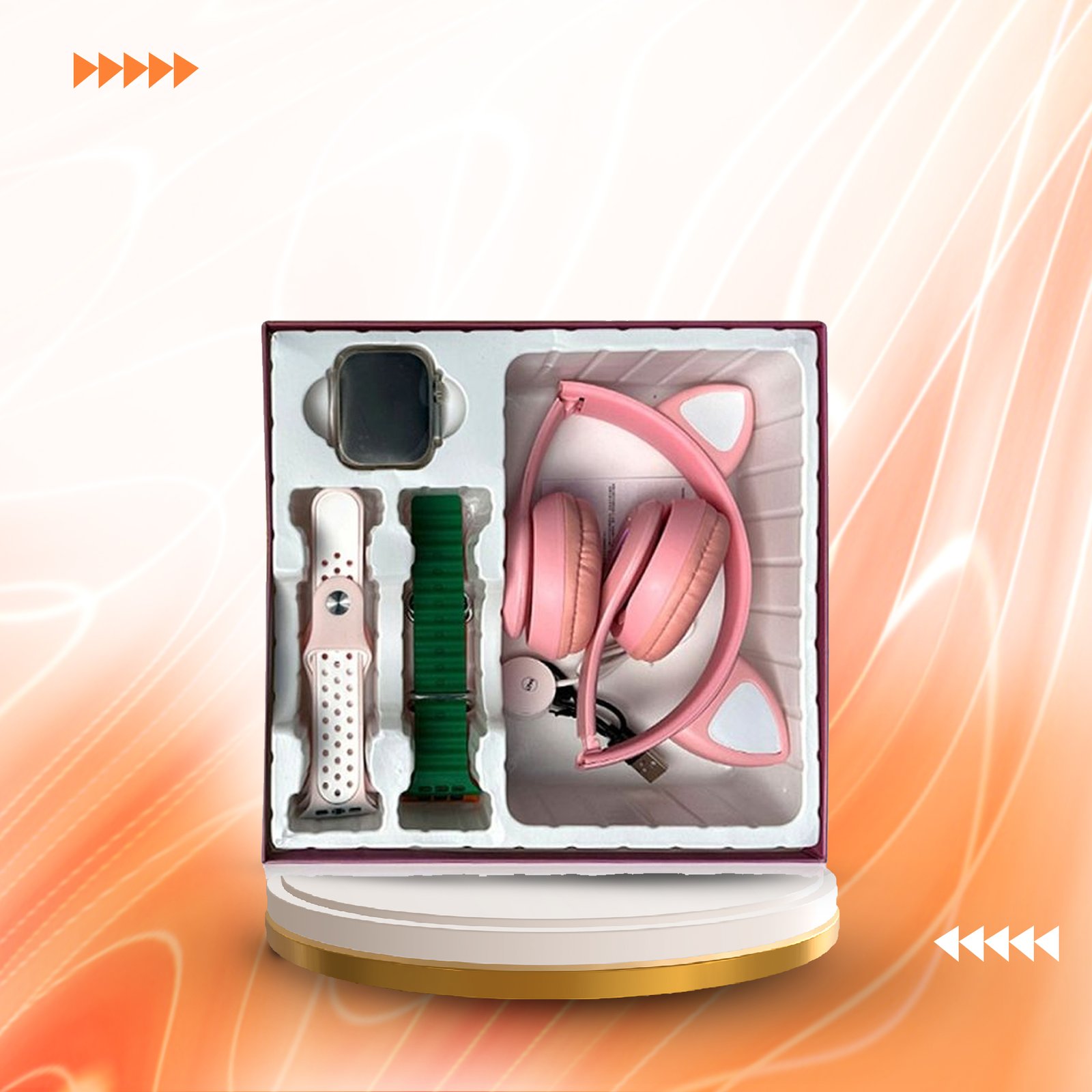 ساعة ذكية وسماعة TK702 ULTRA 2 - الصورة 3