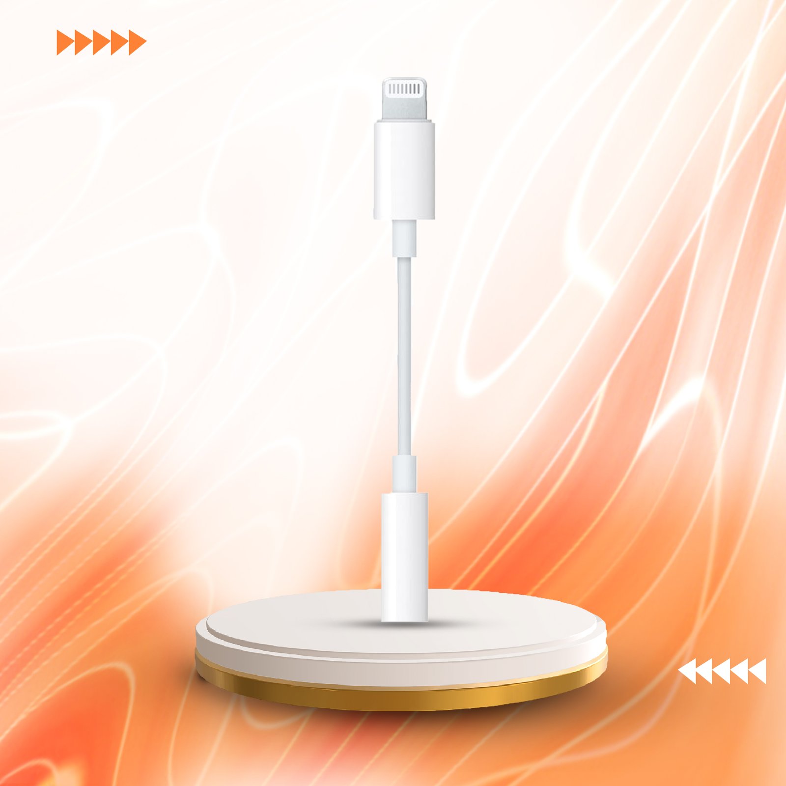 محول سماعات رأس Apple Lightning Adapter Headphone - الصورة 2
