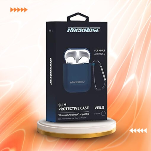 ⁦كفر سماعة RockRose Case for AirPods⁩ - الصورة ⁦2⁩