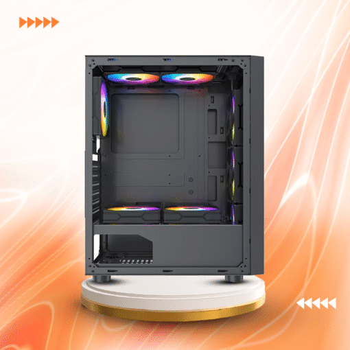 ⁦كمبيوتر ألعاب Huntkey GS450S PC Case⁩ - الصورة ⁦2⁩