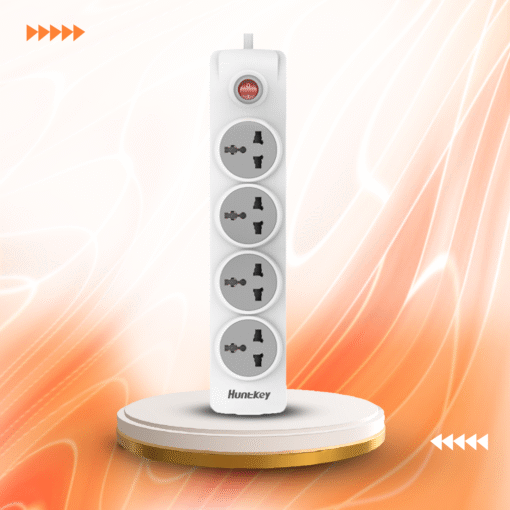 ⁦وصلة كهرباء Huntkey SZN401 POWER STRIP⁩ - الصورة ⁦2⁩
